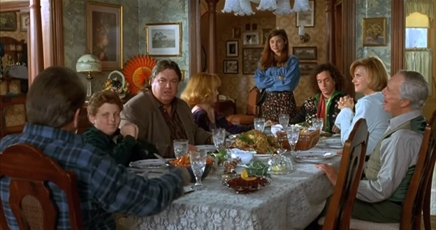 A shot of Thanksgiving Dinner from Son in Law